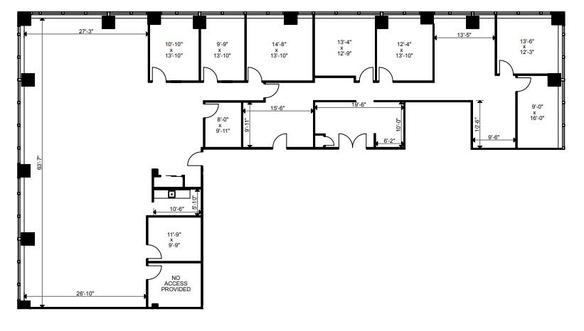 180 Dundas St W, Toronto, ON à louer Plan d’étage- Image 1 de 1