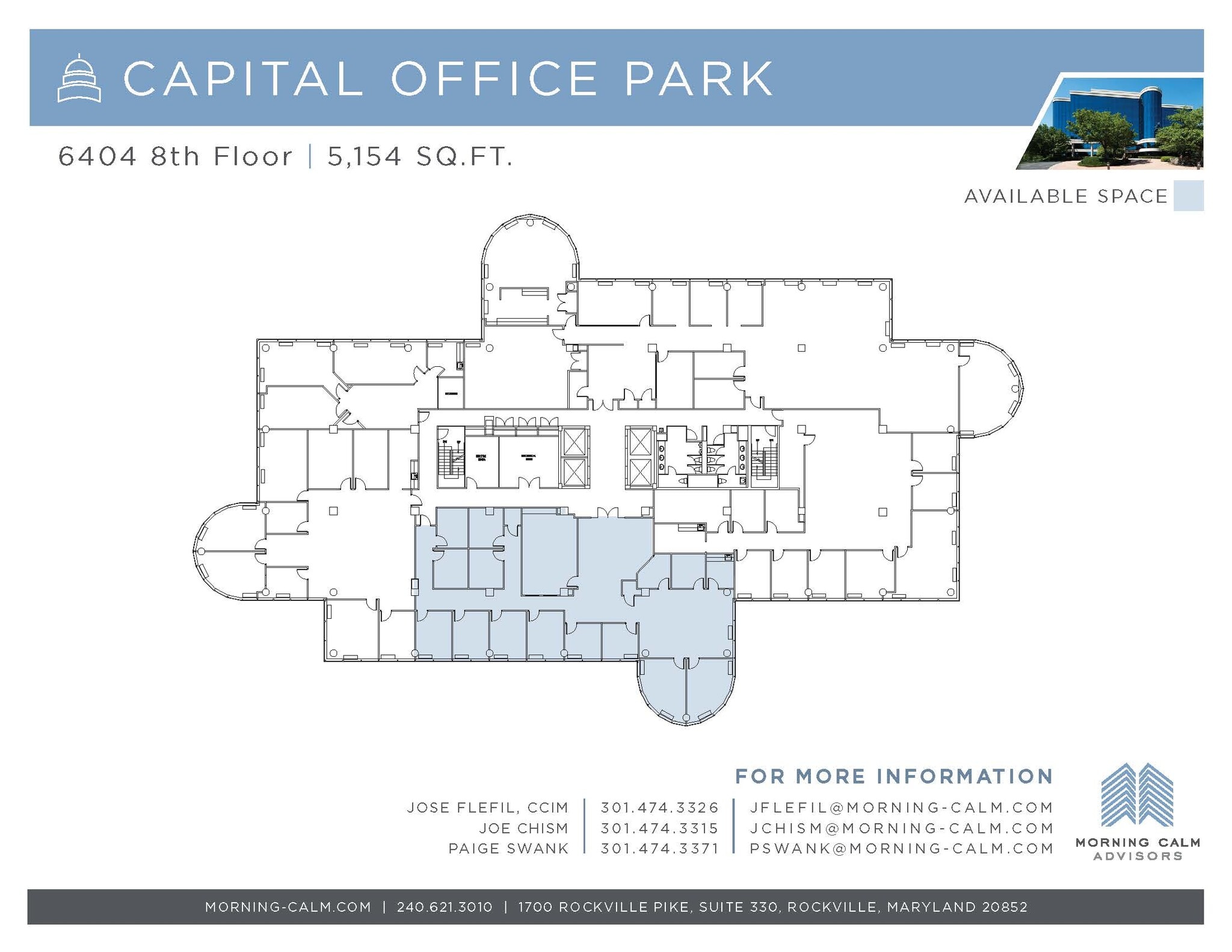 6404 Ivy Ln, Greenbelt, MD for lease Floor Plan- Image 1 of 1