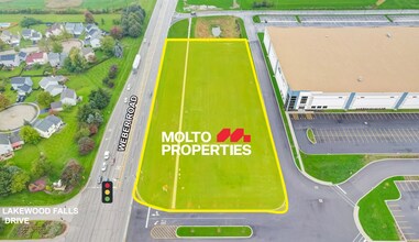 101 N Weber Road, Romeoville, IL - Aerial  map view