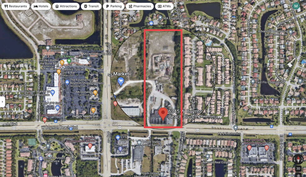 6345 W Boynton Beach Blvd, Boynton Beach, FL for sale - Aerial - Image 1 of 1