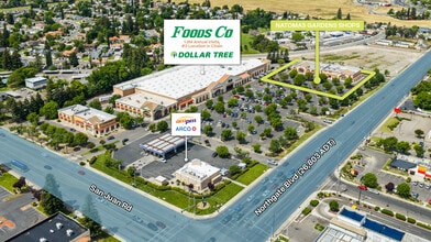 3645 Northgate Blvd, Sacramento, CA - Aerial map view