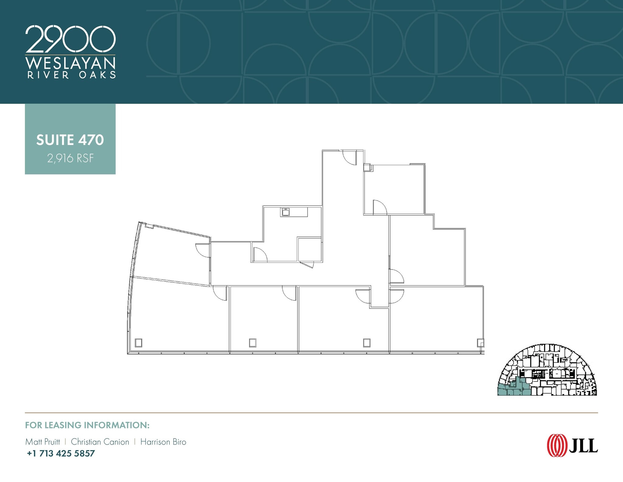 2900 Weslayan St, Houston, TX for lease Floor Plan- Image 1 of 1