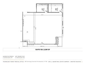 4185 Technology Forest Dr, The Woodlands, TX à louer Plan d’étage- Image 1 de 1