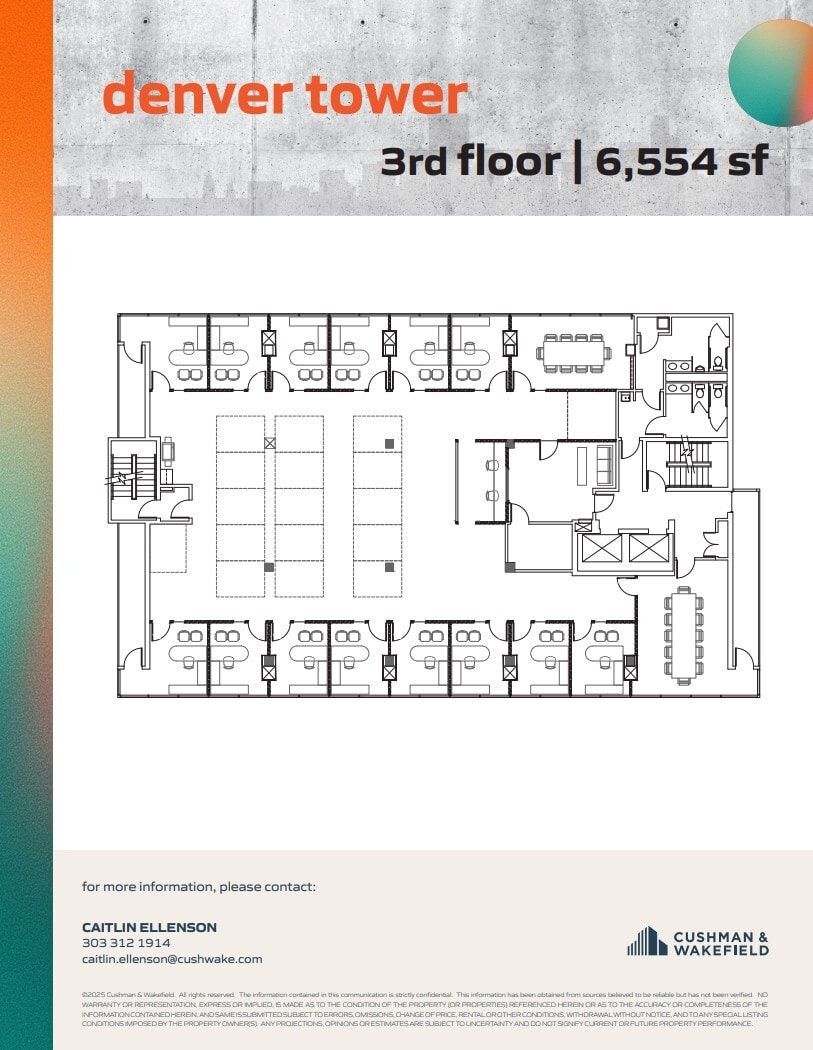 1905 Sherman St, Denver, CO for lease Floor Plan- Image 1 of 1