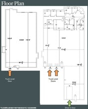 1273 N Service Rd E, Mississauga, ON for lease Floor Plan- Image 1 of 3