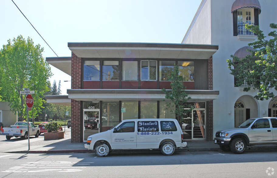 405-407 Sherman Ave, Palo Alto, CA for lease - Building Photo - Image 2 of 3