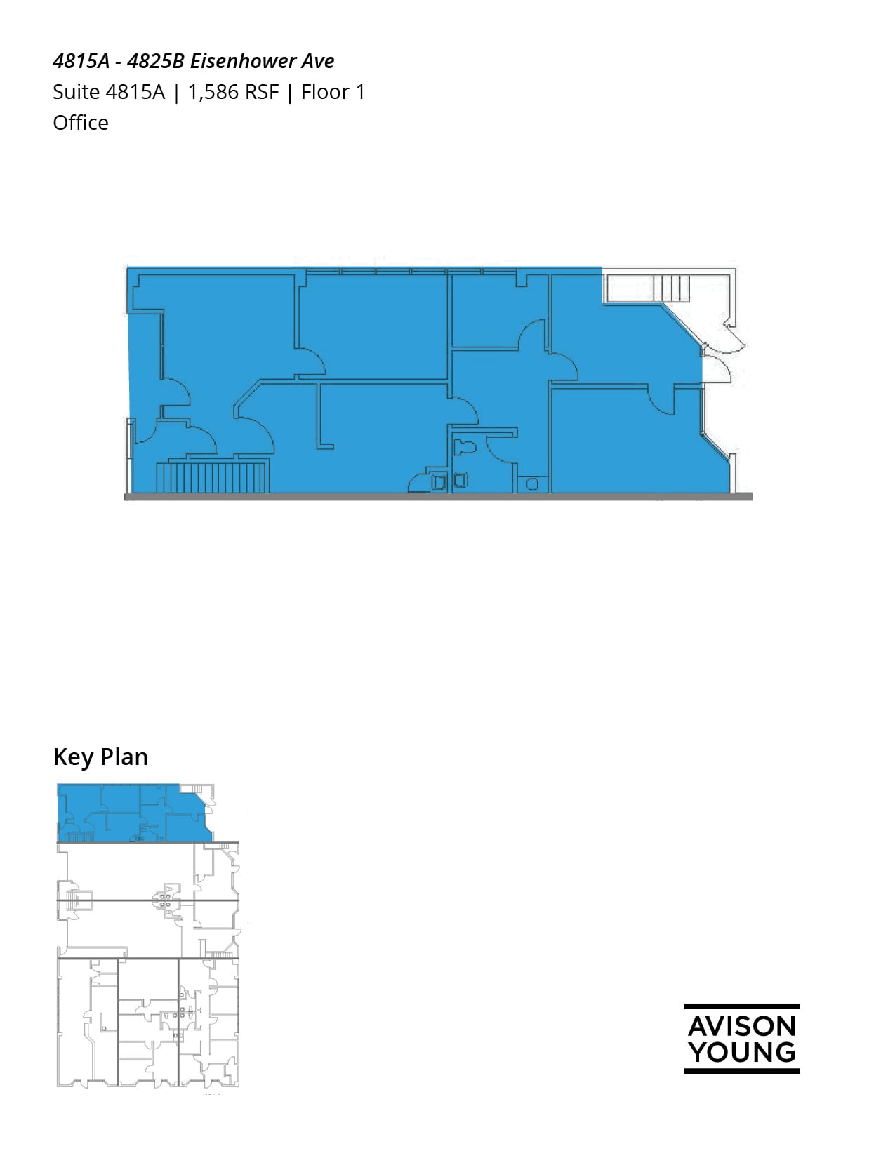 4713A-4725B Eisenhower Ave, Alexandria, VA for lease Floor Plan- Image 1 of 1