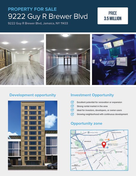 9222 Guy R Brewer Blvd, Jamaica, NY à vendre - Photo du bâtiment - Image 2 de 5