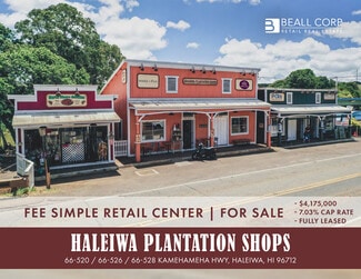 More details for 66-526 Kamehameha Hwy, Haleiwa, HI - Retail for Sale