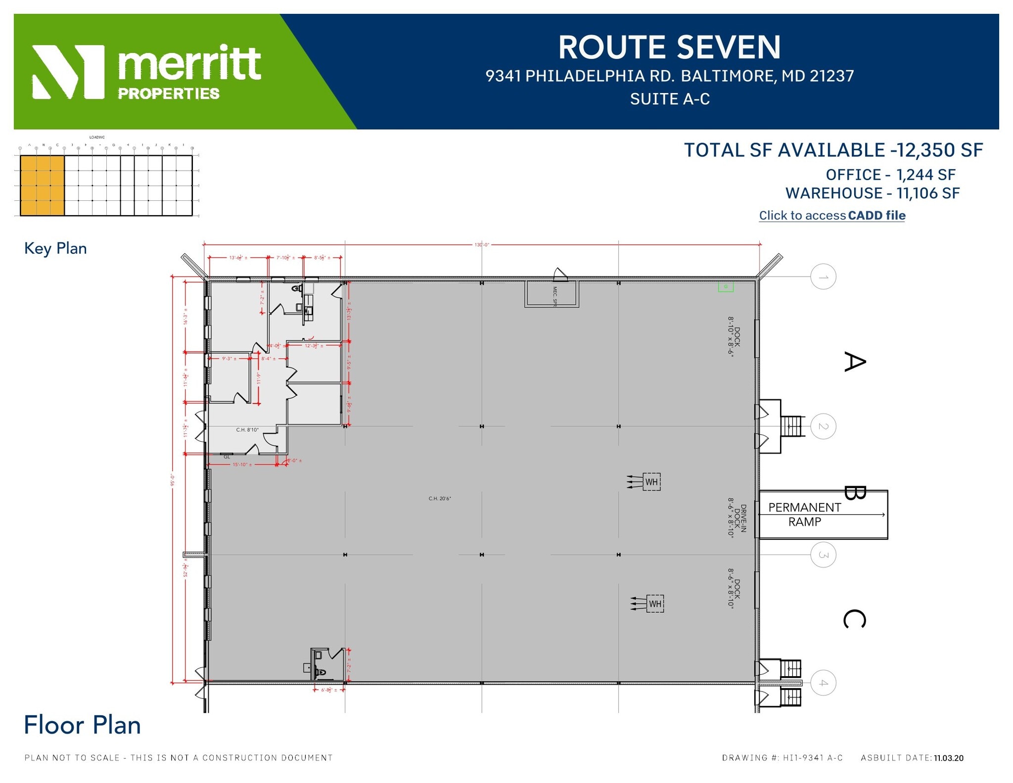 9321 Philadelphia Rd, Rosedale, MD for lease Floor Plan- Image 1 of 1