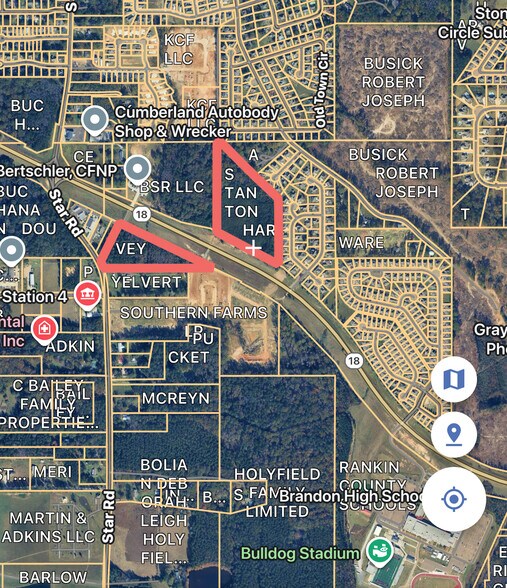 Hwy 18 Hwy, Brandon, MS for sale - Building Photo - Image 2 of 2