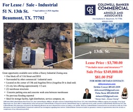 51 13th st, Beaumont, TX for lease Building Photo- Image 1 of 15