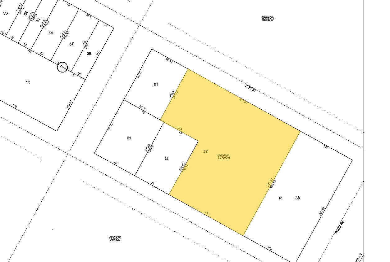 55 E 52nd St, New York, NY à vendre Plan cadastral- Image 1 de 1