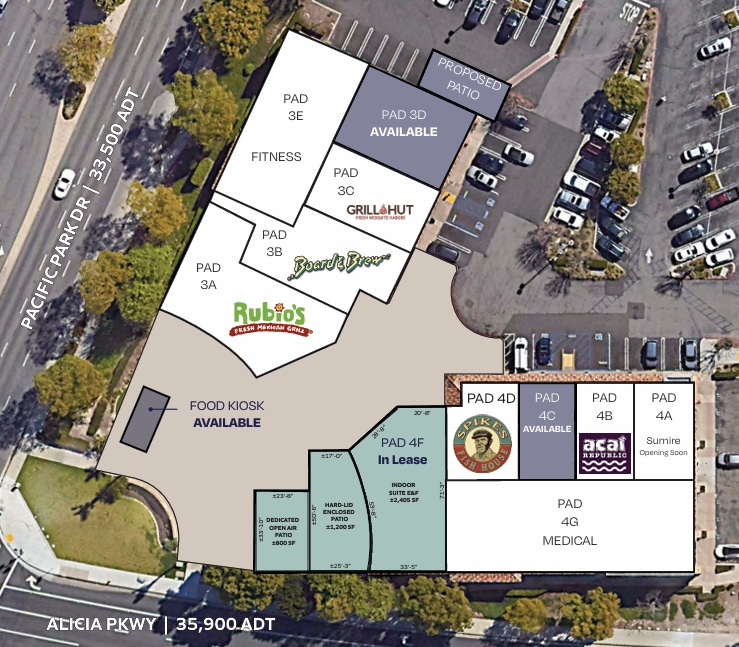 27000-27470 Alicia Pky, Laguna Niguel, CA for lease Site Plan- Image 1 of 1