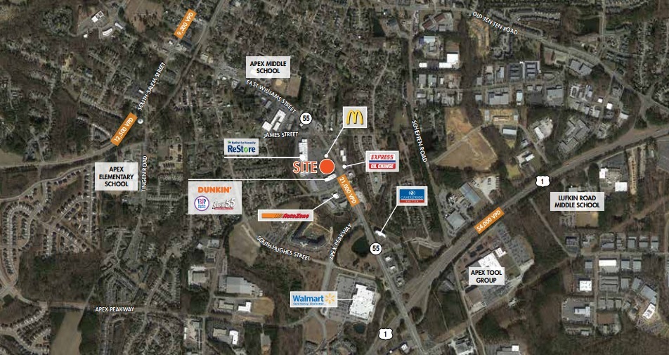 0 East Williams St, Apex, NC for lease - Primary Photo - Image 1 of 2