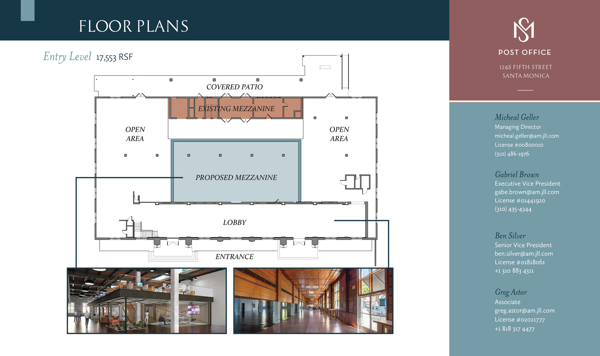 1248 5th St, Santa Monica, CA for lease Floor Plan- Image 1 of 1