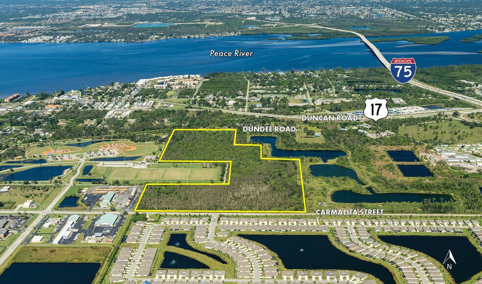 1902 Carmalita St, Punta Gorda, FL à vendre - Aérien - Image 3 de 20