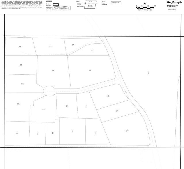 0 Keith Bridge Rd, Cumming, GA à louer - Plan cadastral - Image 2 de 2