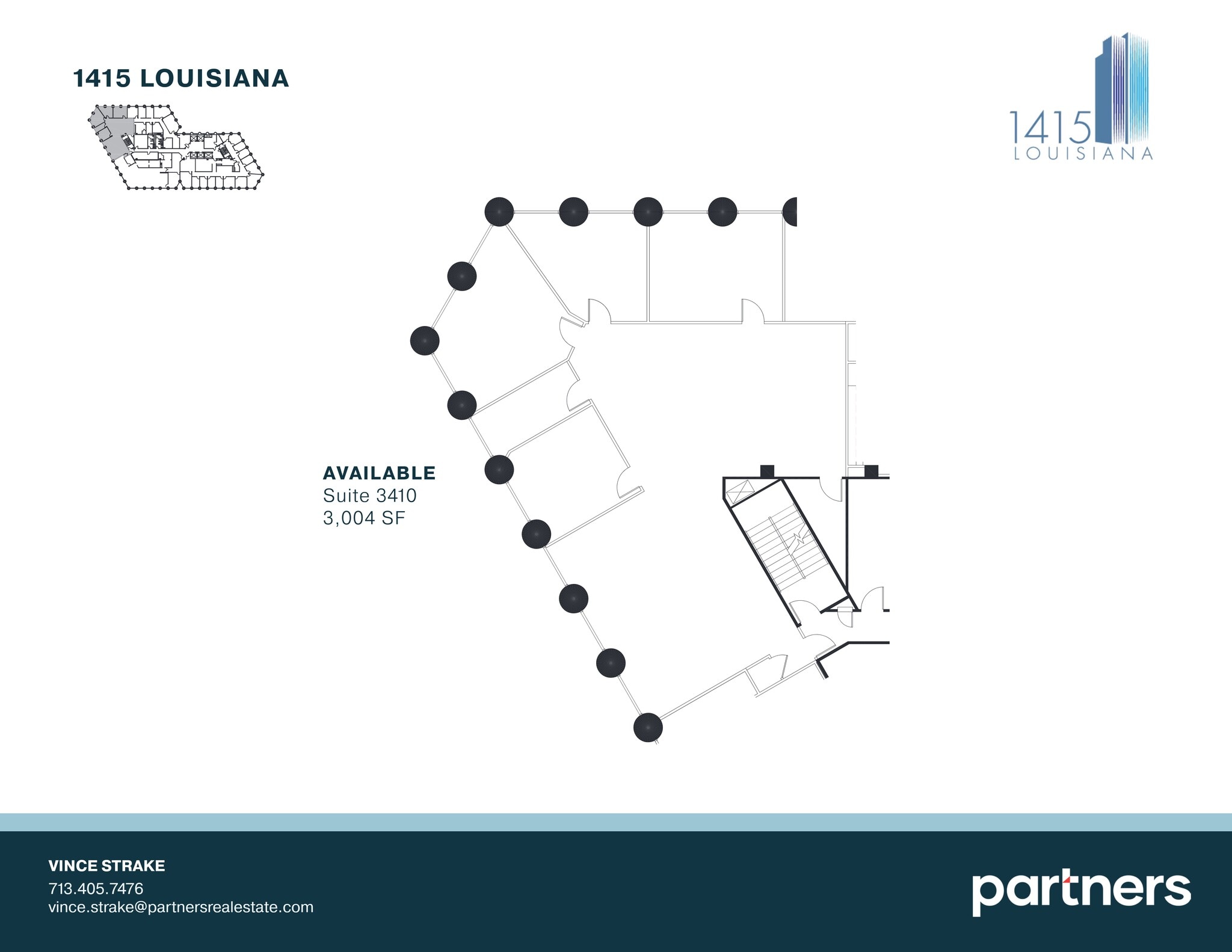 1415 Louisiana St, Houston, TX for lease Site Plan- Image 1 of 1