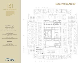 131 S Dearborn St, Chicago, IL for lease Floor Plan- Image 1 of 1