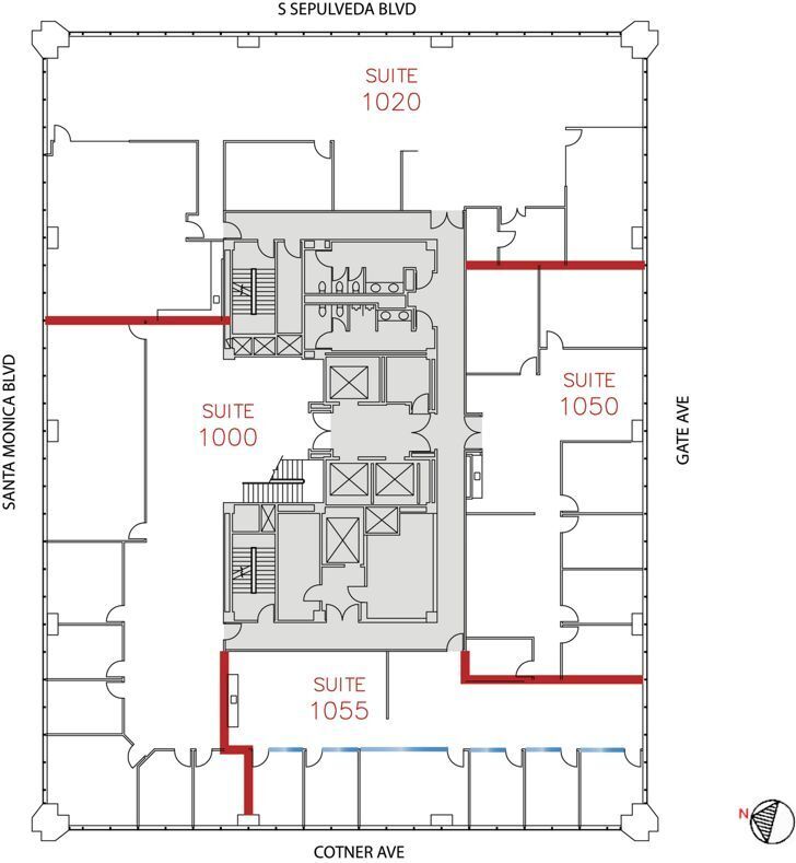 11150 Santa Monica Blvd, Los Angeles, CA for lease Floor Plan- Image 1 of 1