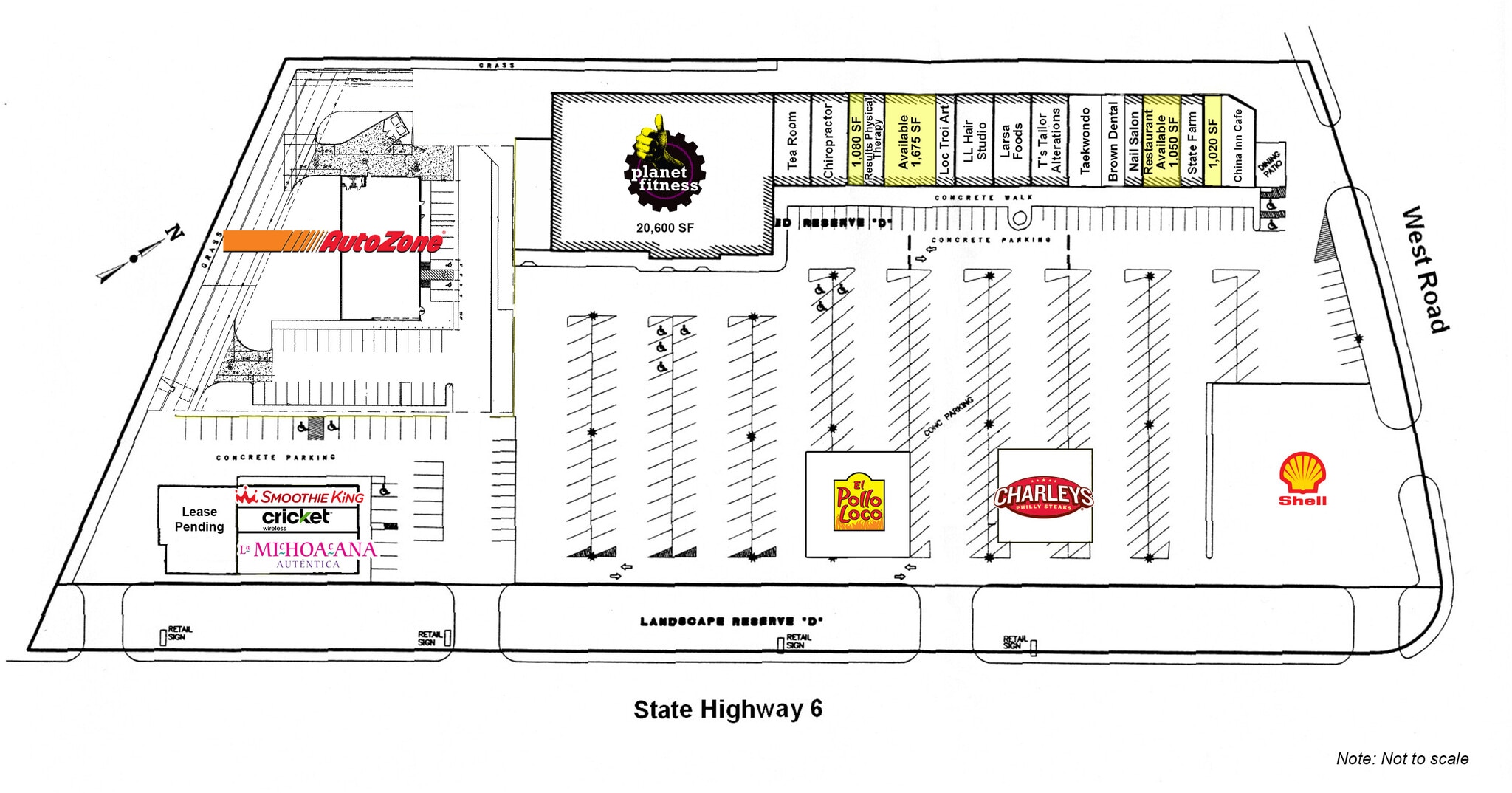 8475 N Hwy 6, Houston, TX for lease Site Plan- Image 1 of 1