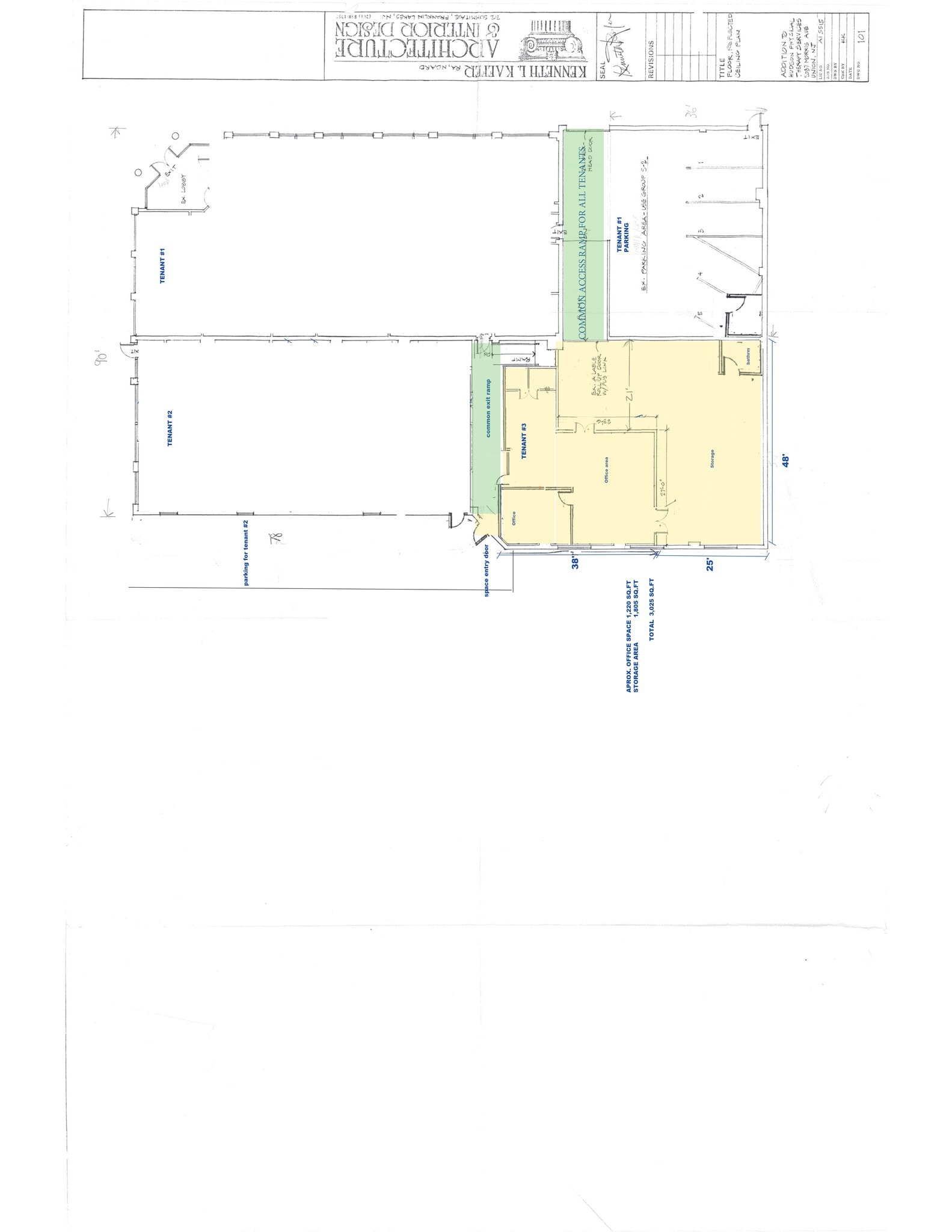 2033 Morris Ave, Union, NJ à louer Plan de site- Image 1 de 2
