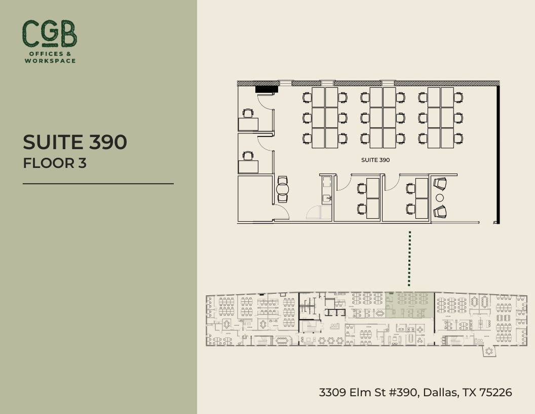 3309 Elm St, Dallas, TX for lease Floor Plan- Image 1 of 1