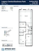 6901 K Ave, Plano, TX for lease Floor Plan- Image 2 of 2