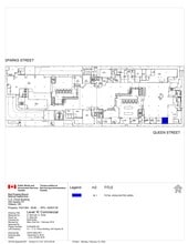 240 Sparks St, Ottawa, ON à louer Plan de site- Image 1 de 3