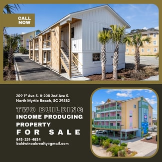 Plus de détails pour Ocean Surf Club & The Little Crane Motel – Multi-résidentiel à vendre, North Myrtle Beach, SC