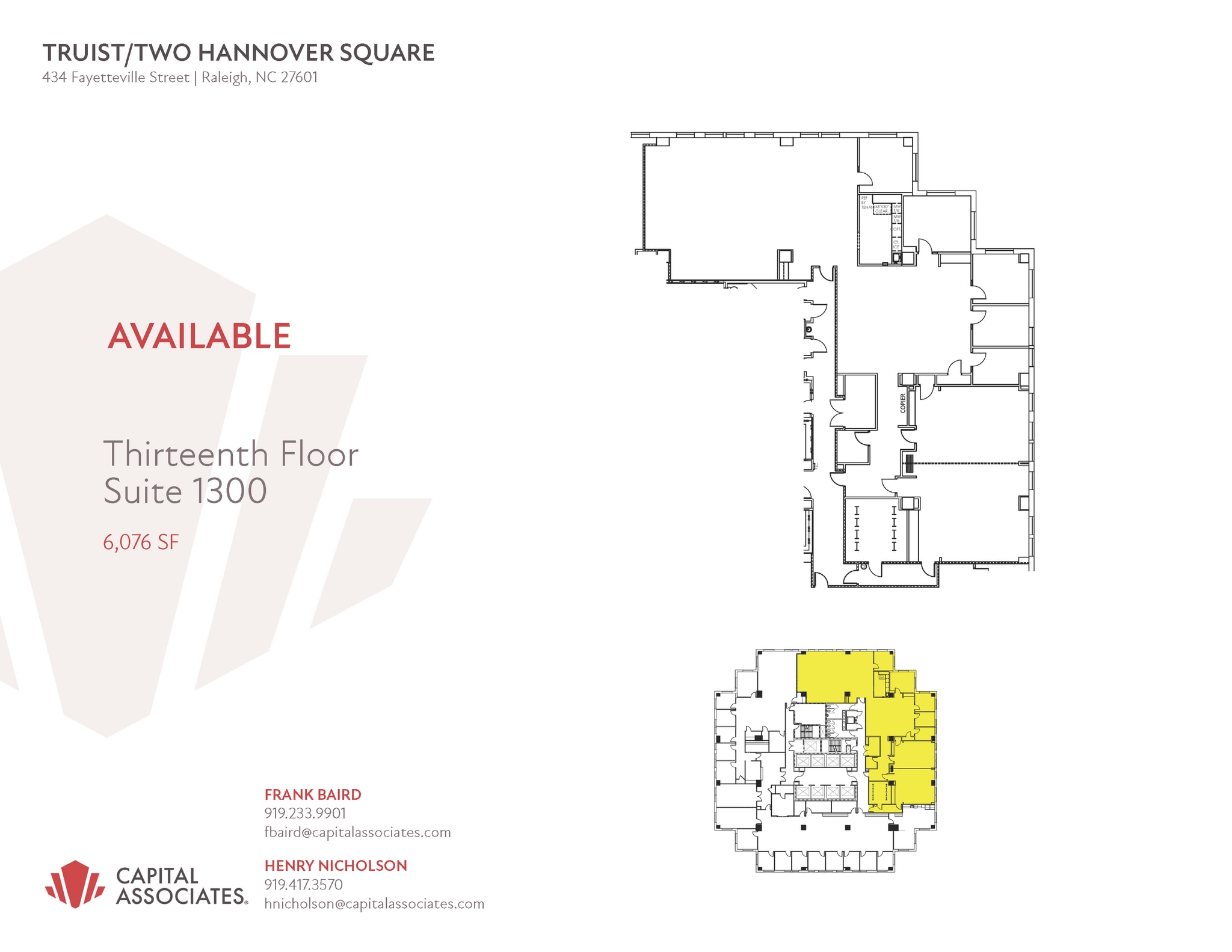 434 Fayetteville St, Raleigh, NC à louer Photo du bâtiment- Image 1 de 1