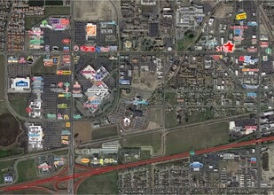 890 W Lacey Blvd, Hanford, CA - Aerial  map view