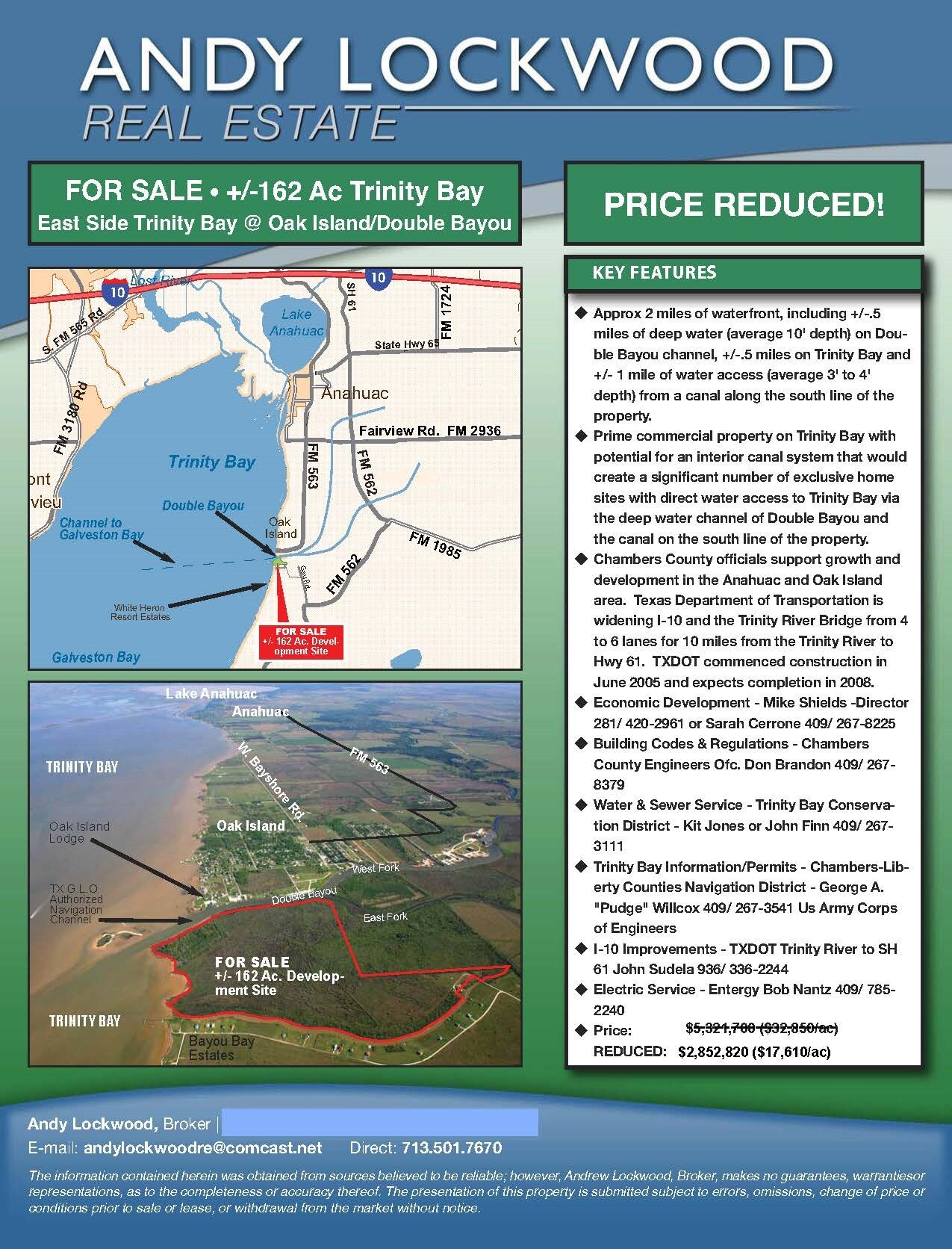 E Trinity Bay, Anahuac, TX for sale Building Photo- Image 1 of 6