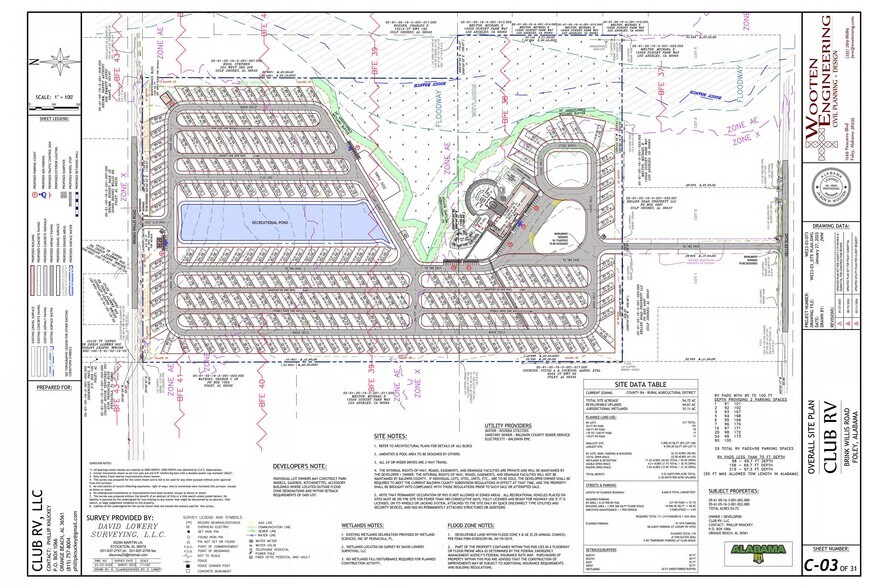 20314 Brinks Willis Rd, Foley, AL à vendre - Plan de site - Image 3 de 31