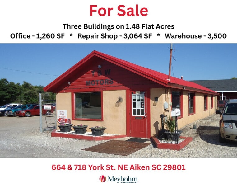 664 York St NE, Aiken, SC for sale - Building Photo - Image 1 of 12