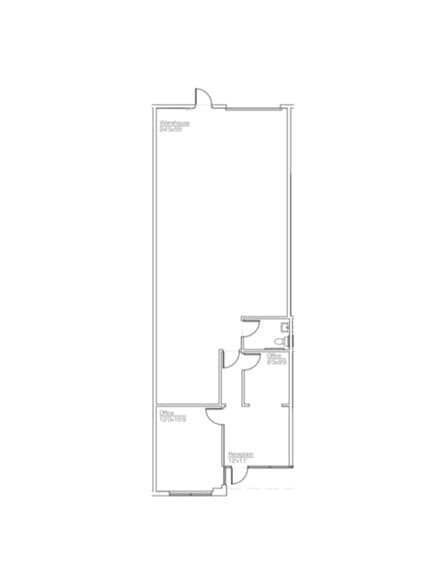 15525 N 83rd Way, Scottsdale, AZ for lease - Floor Plan - Image 2 of 4