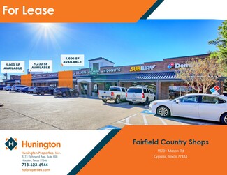 More details for 15201 Mason Rd, Cypress, TX - Retail for Lease