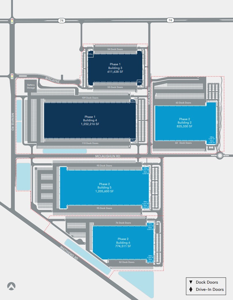SEC Hwy 74 AND Menifee Rd, Menifee, CA for lease Site Plan- Image 1 of 2