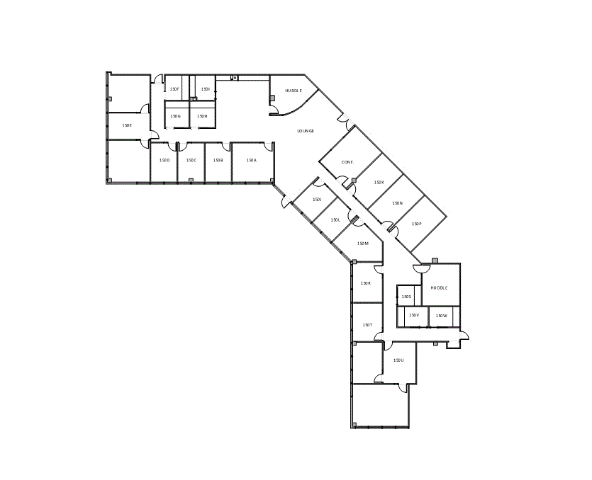 8100 Washington Ave, Houston, TX à louer Plan d  tage- Image 1 de 1