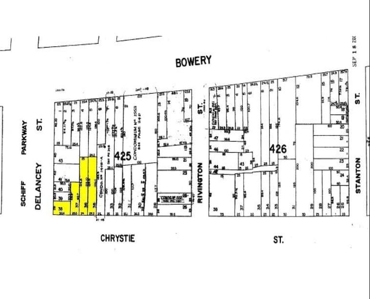 155 Chrystie St, New York, NY for lease - Plat Map - Image 3 of 5