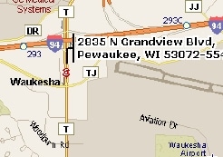 2835 N Grandview Blvd, Pewaukee, WI for sale - Aerial - Image 2 of 2