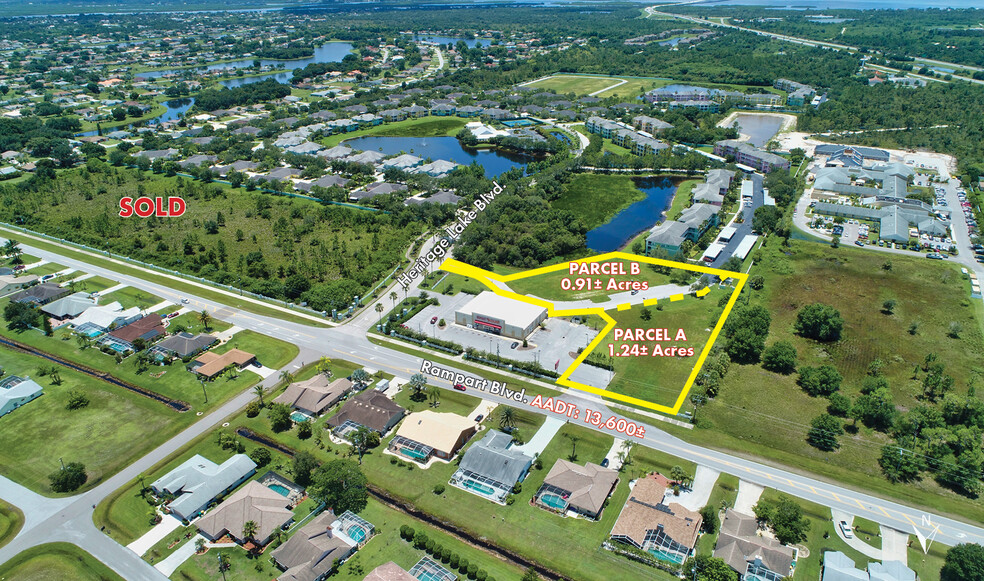 25335 Rampart Blvd, Punta Gorda, FL for sale - Aerial - Image 3 of 4