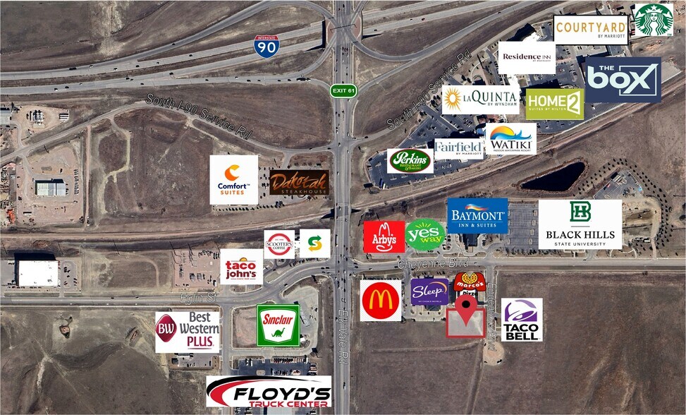 1025 Endeavour Blvd, Rapid City, SD à vendre - Photo du bâtiment - Image 1 de 3