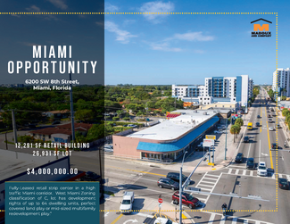 More details for 6200-6218 SW 8th St, West Miami, FL - Retail for Sale