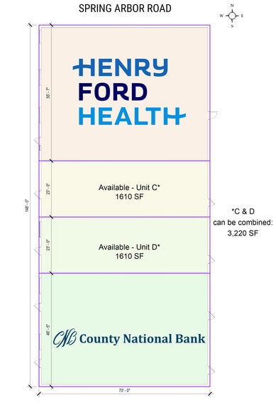 7845-7851 Spring Arbor Rd, Spring Arbor, MI for lease - Other - Image 3 of 6