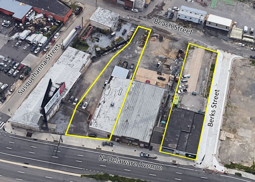 1615-1631 N Delaware Ave, Philadelphia, PA for lease - Aerial - Image 3 of 3