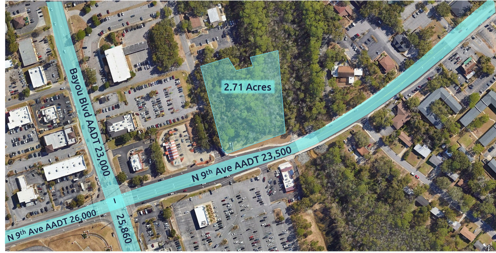 5000 N 9th Ave, Pensacola, FL à vendre - Photo du bâtiment - Image 2 de 4