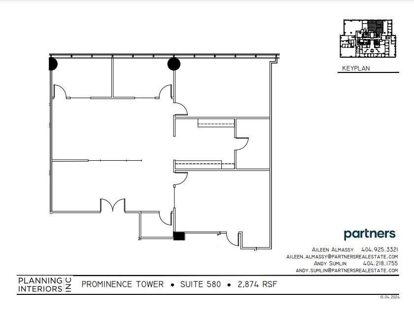 3475 Piedmont Rd NE, Atlanta, GA for lease Floor Plan- Image 1 of 1