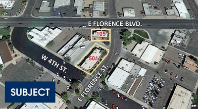 501 N Florence St, Casa Grande, AZ - Aerial  map view
